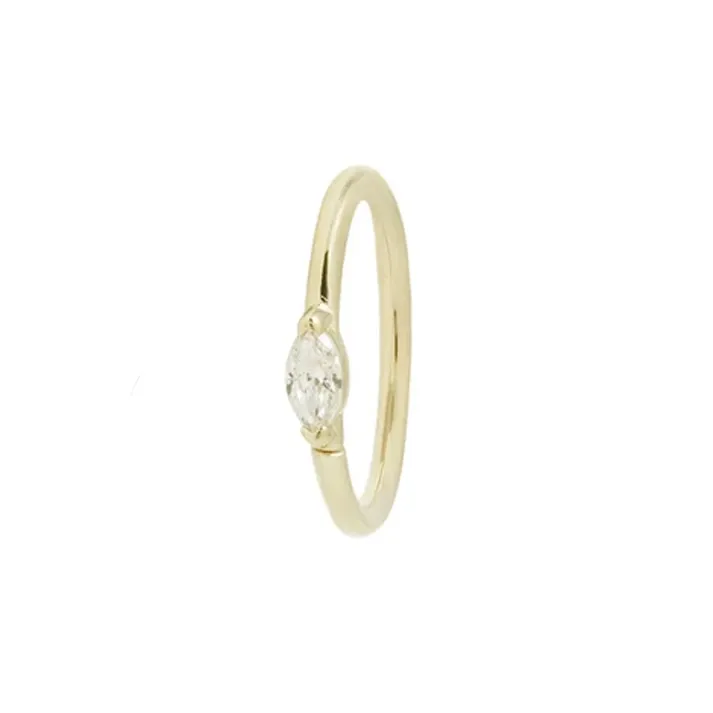 Buddha Jewelry 14K Solid Gold Zuri Seamless Ring Buddha Jewelry 14K Solid Gold Zuri Seamless Ring