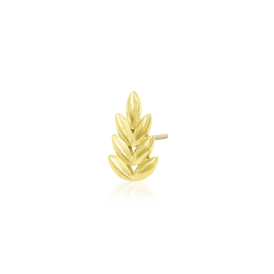 Junipurr 14K Solid Yellow Gold Threadless Forest
