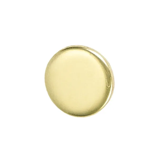 Body Gems 14K Solid Yellow Gold Threadless Disc