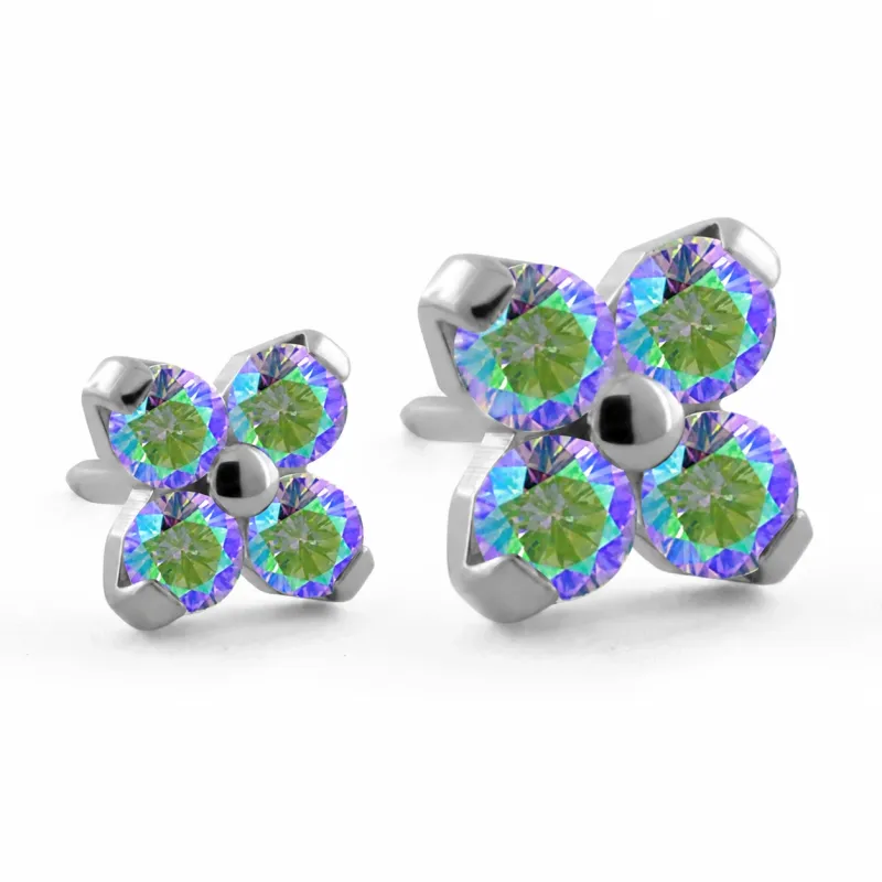 Neometal Threadless Forte -  Paradise Shine CZ