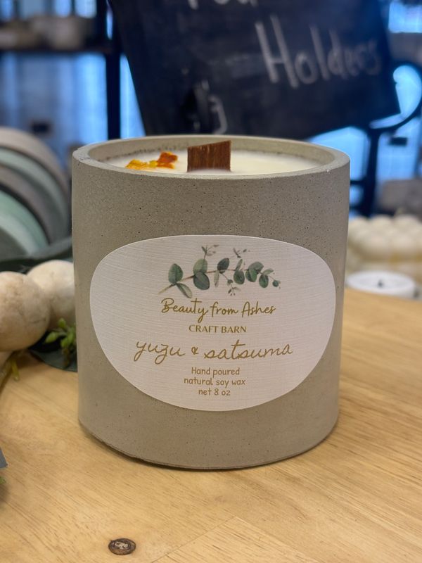 08 oz Round, Yuzu & Satsuma, Gray