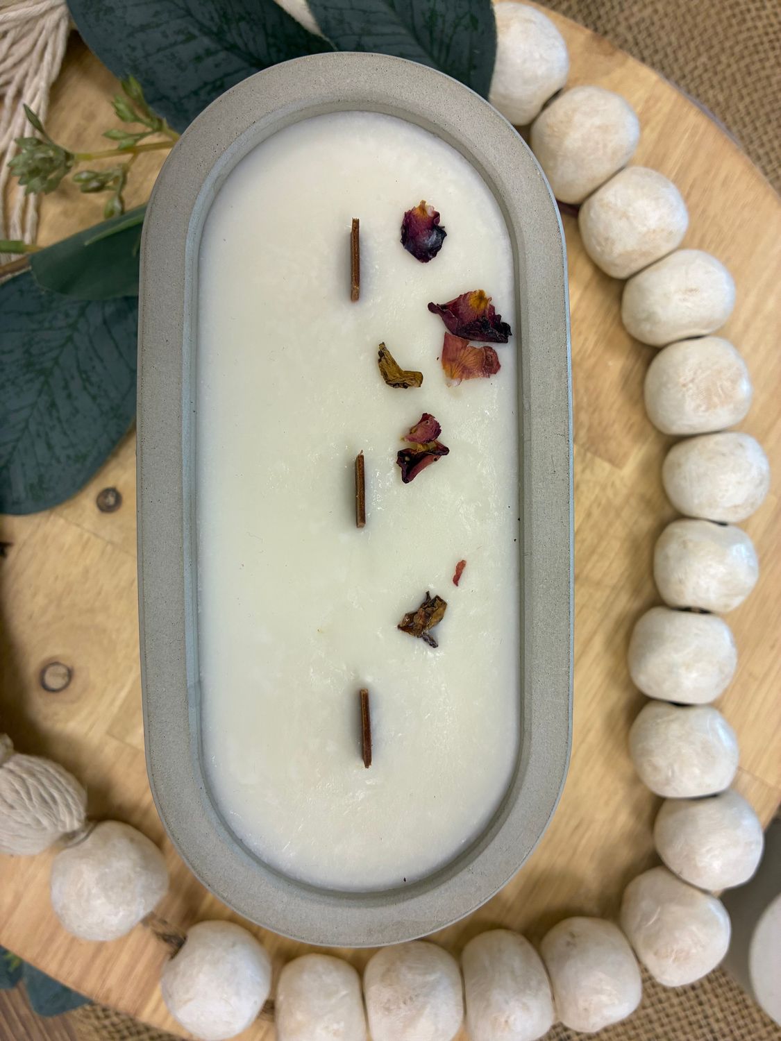 14 oz. Oval, Bombshell, Gray Concrete