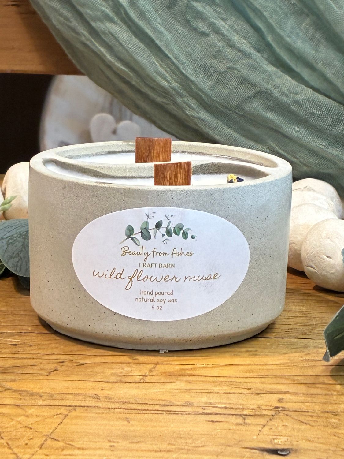 06 oz Yin Yang, Wildflower Muse, Gray