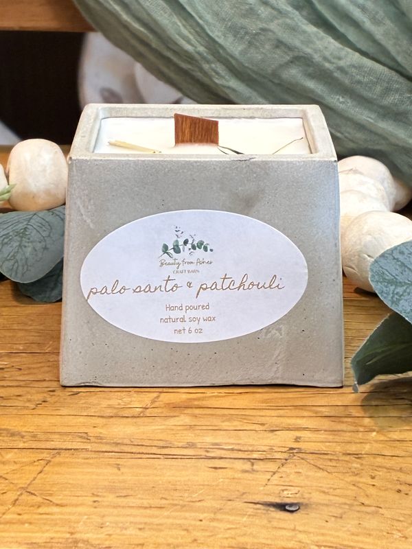 06 Oz Square, Palo Santo & Patchouli, Gray