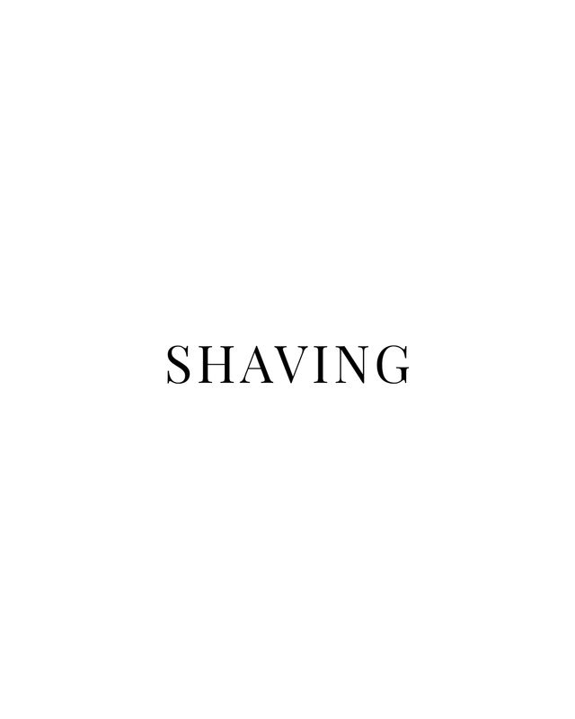 SHAVING