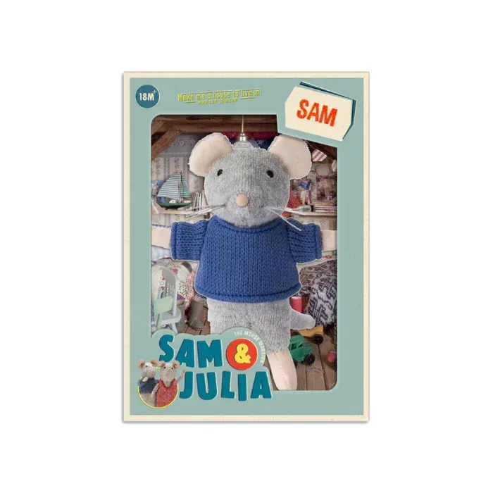 Peluche poupée Sam - Sam et Julia
