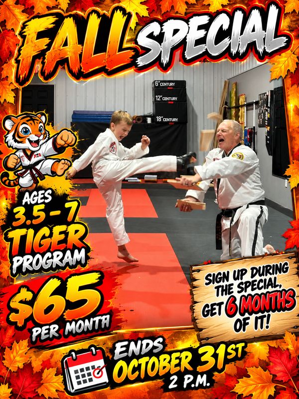 ATA Tigers 3 1/2 to 7
