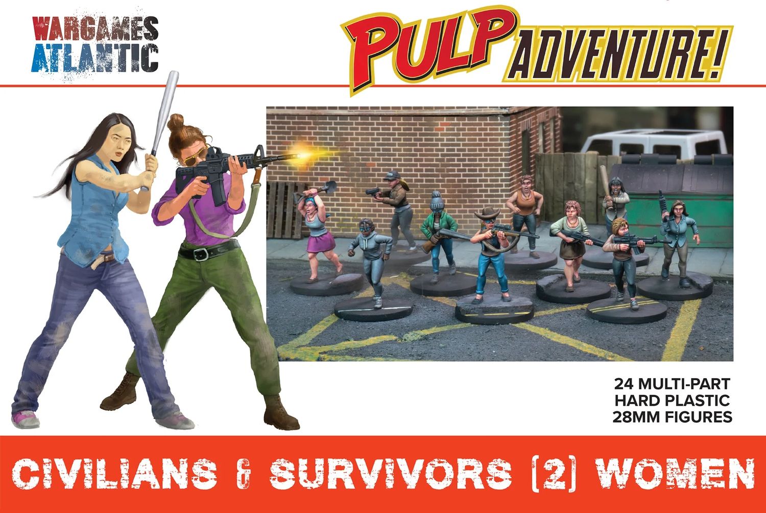 Pulp Adventure: Civilians &amp; Survivors (2): Men