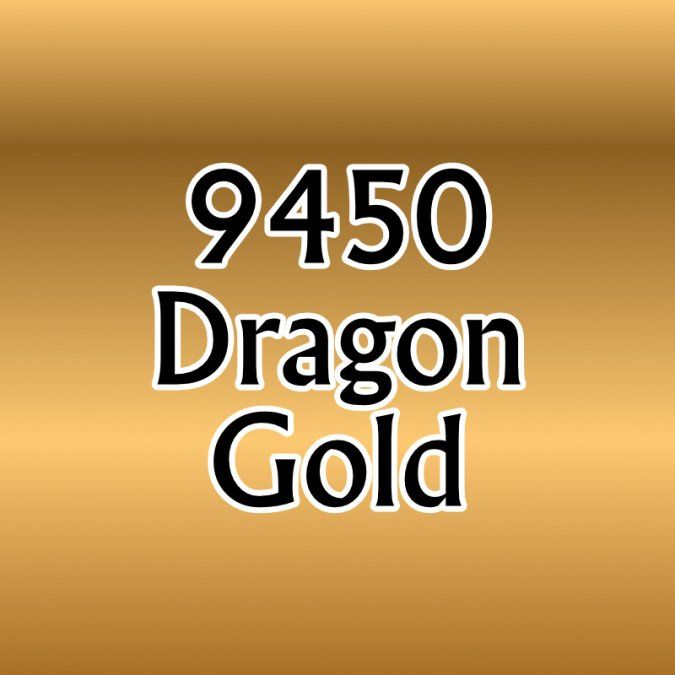 Master Series Paints Bones: Dragon Gold (Metallic)