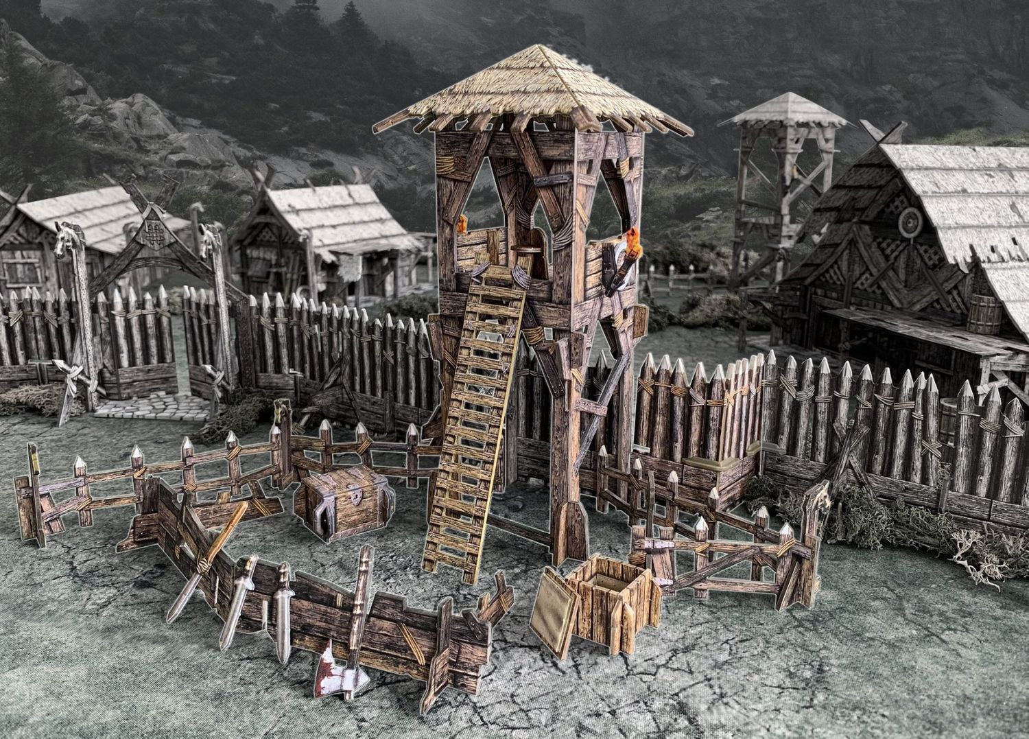 Battle Systems Terrain: Fantasy - Lookout Tower