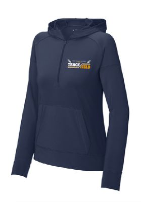 EVWK Track Sport-Tek® Sport-Wick® Stretch 1/2-Zip LADIES Hoodie--2 Color Options
