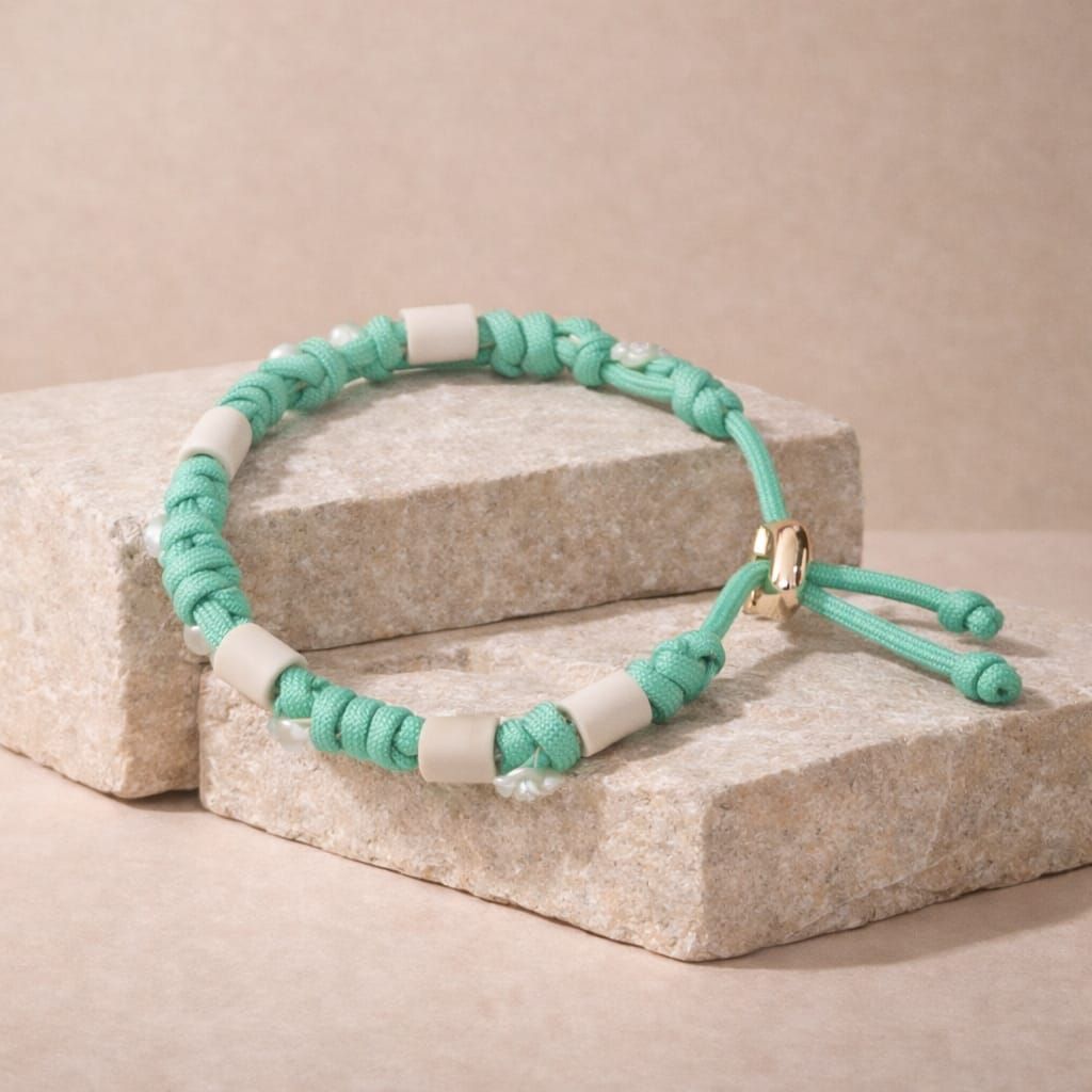 No.04 Mint Breeze – Natuurlijke EM-X Anti-Tekenband - 24/48cm