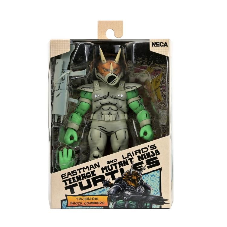 ***PRE ORDER*** NECA 7 ***PRE ORDER*** NECA 7" Scale TMNT Shock Commando Triceraton (Mirage Comics) Action Figure