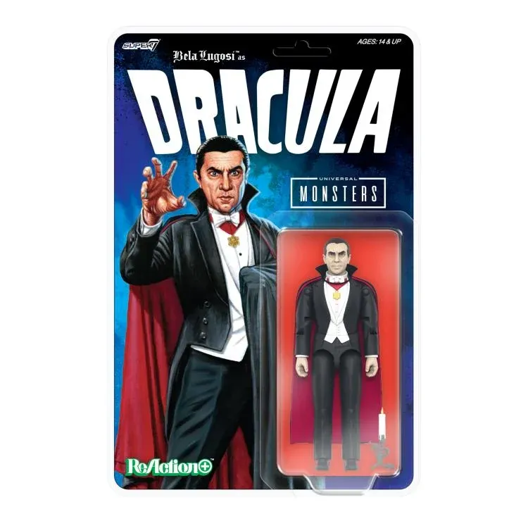 **PRE ORDER** Super7 Universal Monsters ReAction+ Wave 1 Dracula **PRE ORDER** Super7 Universal Monsters ReAction+ Wave 1 Dracula