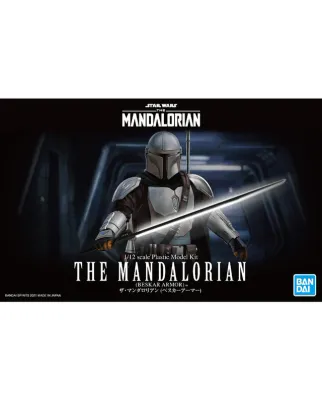 Bandai Star Wars 1:12 Scale The Mandalorian (Beskar Armor) Model Kit Bandai Star Wars 1:12 Scale The Mandalorian (Beskar Armor) Model Kit