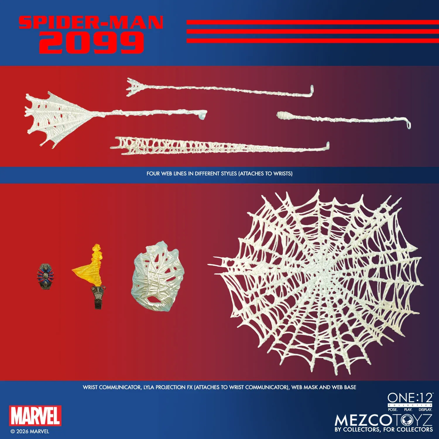 PRE ORDER** MEZCO ONE:12 COLLECTIVE SPIDER-MAN 2099