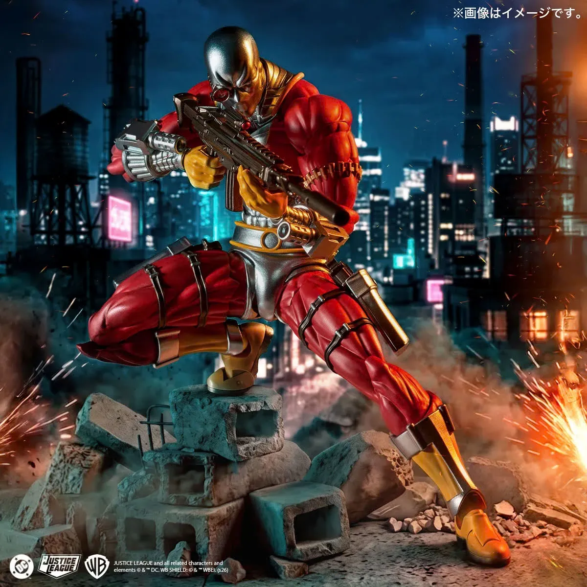 **PRE-ORDER** Kaiyodo Amazing Yamaguchi Revoltech DC Universe Deadshot **PRE-ORDER** Kaiyodo Amazing Yamaguchi Revoltech DC Universe Deadshot