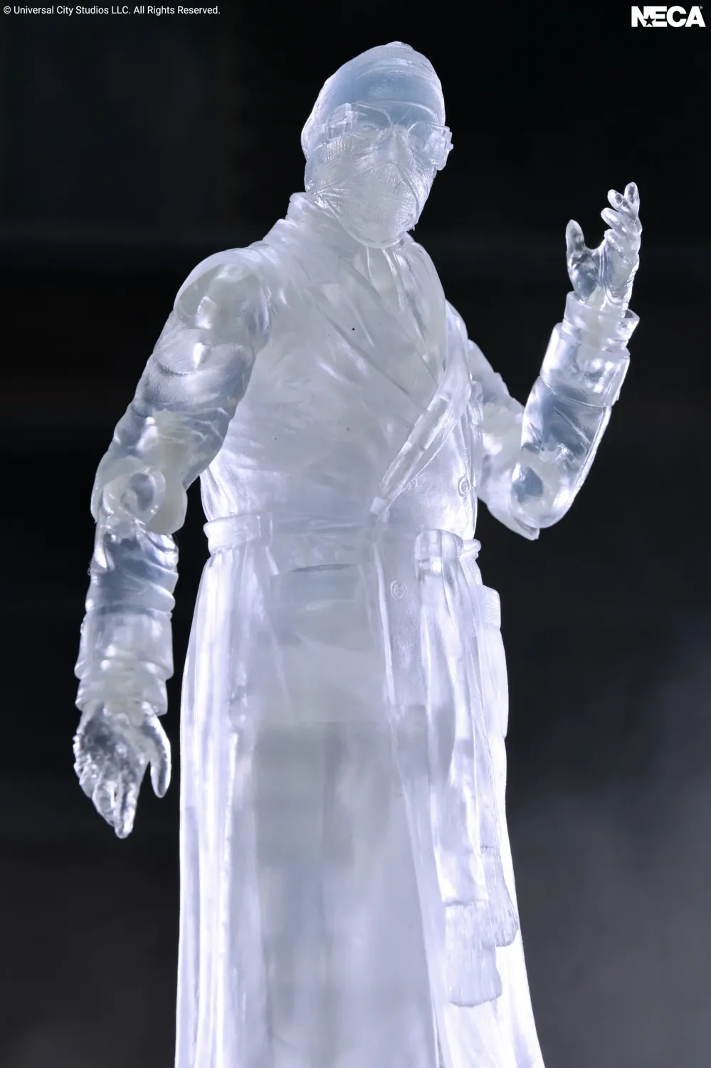 ***PRE ORDER*** NECA 7" UNIVERSAL MONSTERS INVISIBLE MAN (1933) INVISIBLE VERSION Action Figure