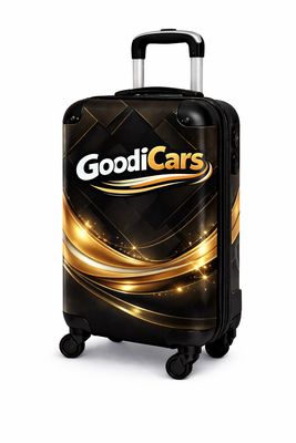 Custom Full-Color Hard Shell Trolley Suitcase