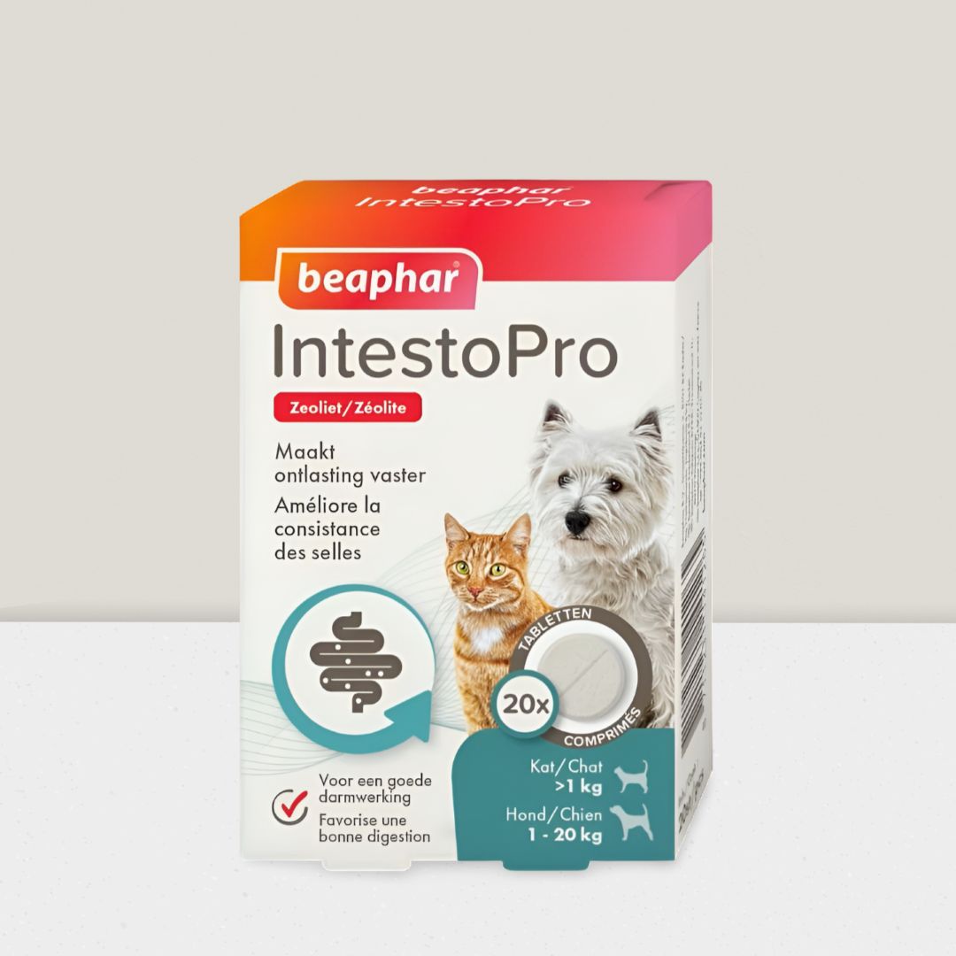 Beaphar Intestopro Kat/Hond <20 kg – 20 tabletten
