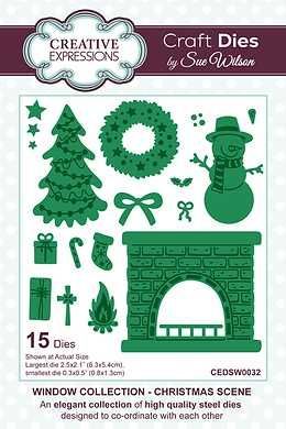 Christmas  Scene Window Collection