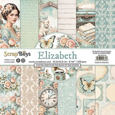 Elizabeth Paper Pad 6x6 Elizabeth Paper Pad 6x6