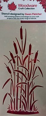 Woodware Natures Velvet  DL Stencil Set