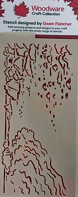 Woodware Song of the Shore DL Stencil Set