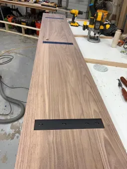 C Channel Tabletop Supports 1/2