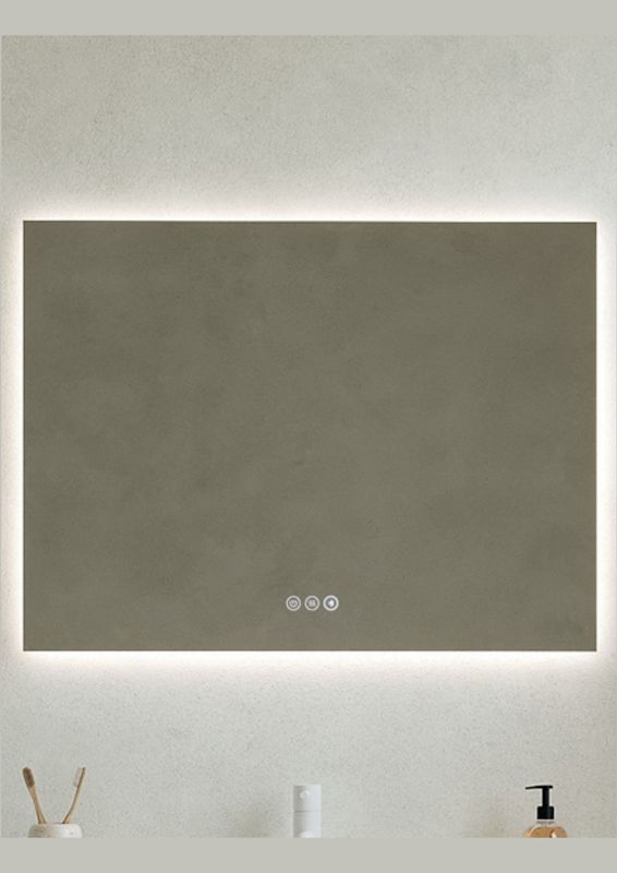 Specchio con led, bluetooth e anti condensa