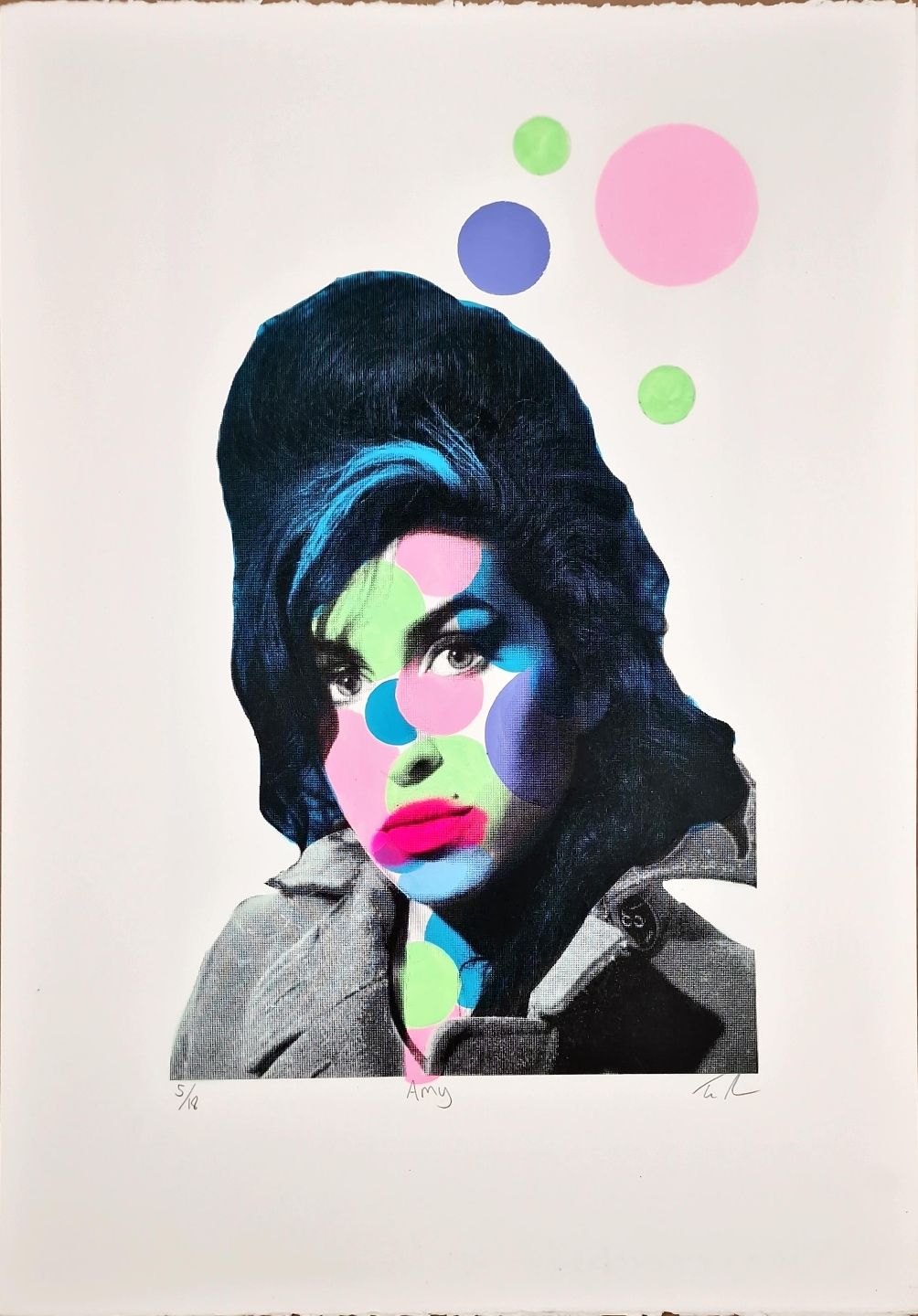 Amy - coloured spots