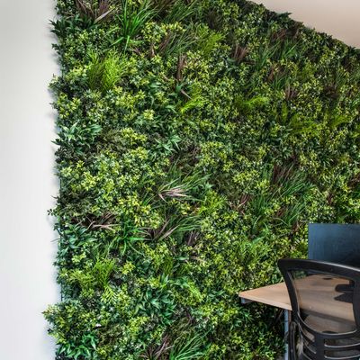 Artificial Greenwall Mixed Foliage 100cm x 100cm Artificial Greenwall Mixed Foliage 100cm x 100cm