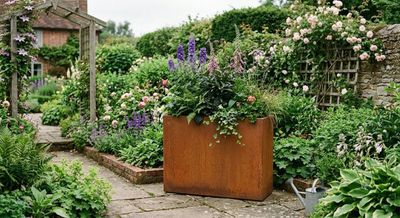 Tall Barrier Trough (Natural Finish)