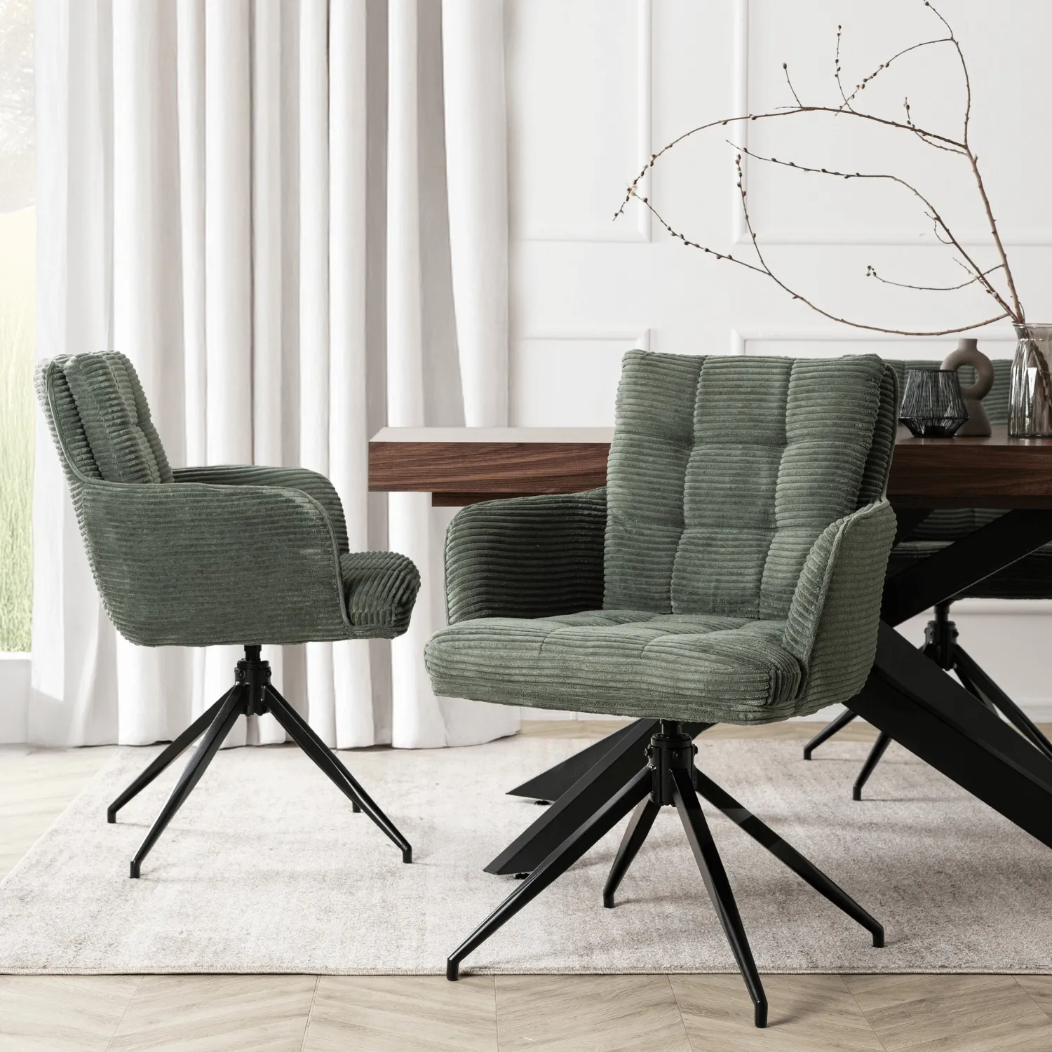 Akita Eetkamerstoel set van 2