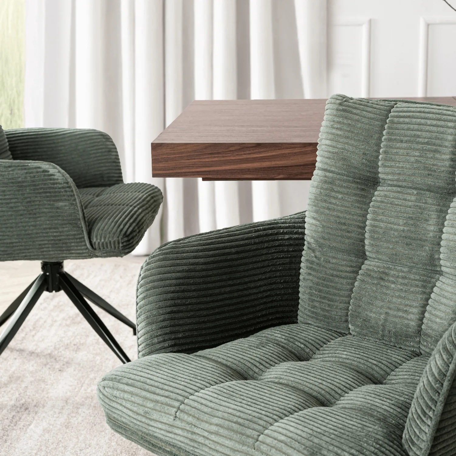 Akita Eetkamerstoel set van 2