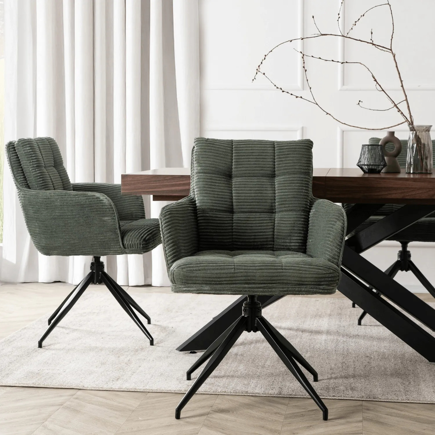 Akita Eetkamerstoel set van 2