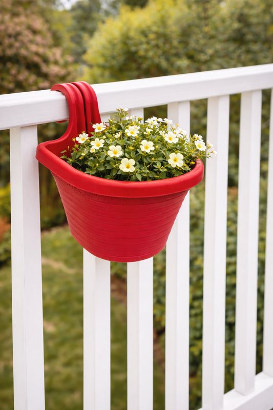 Vazo për varje në ballkon 20x27.5x24.5 3 litër