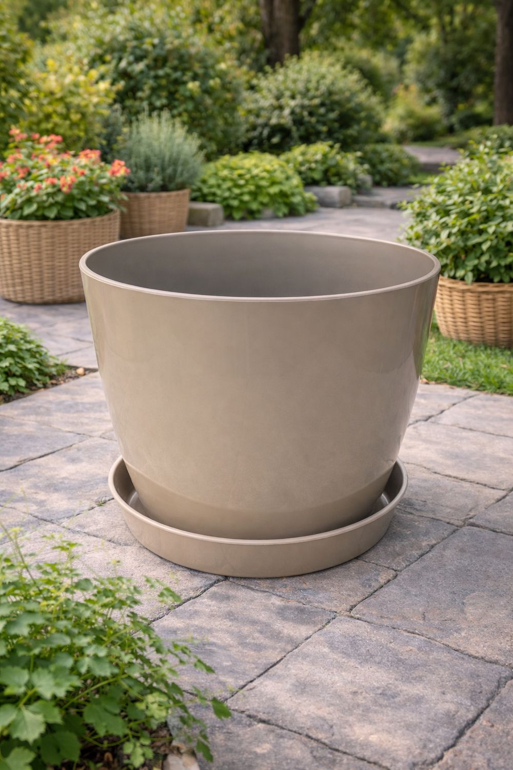 Vazo lulesh Arta + pjata  Ø35x32 cm