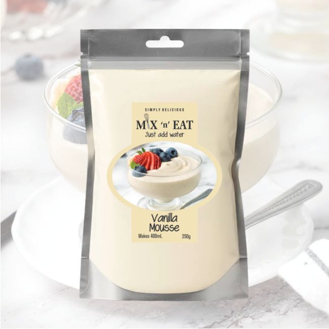 250g Mousse Vanilla