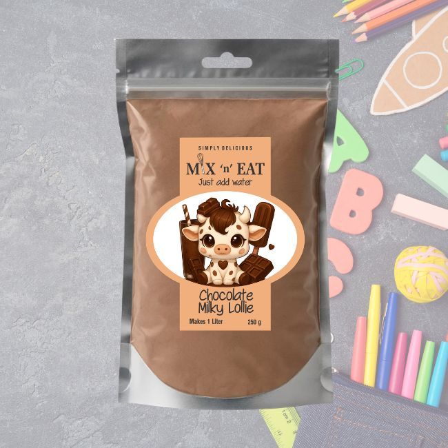 Chocolate Milky Lollie 250g