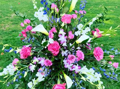 "Anna" - Urn Arrangement by Twigs Floral Design
