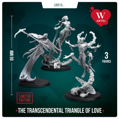 The Transcendental Triangle of Love