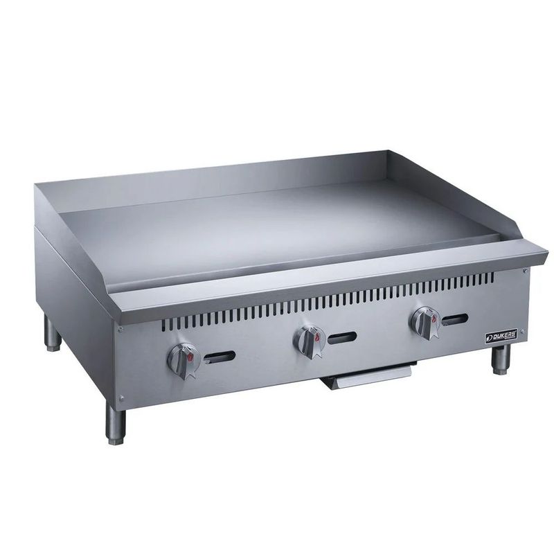 Dukers DCGM36 36" Commercial Countertop Gas Griddle