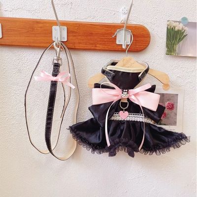 Pet Luxury Beverly Hills Glam Dog And Cat Harness And Leash Dress