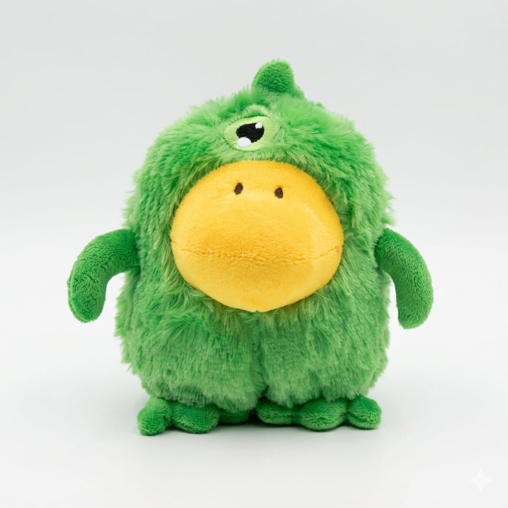 Pet Luxury Limited Edition Green Monster Dog Squeaky Toy Pet Luxury Limited Edition Green Monster Dog Squeaky Toy