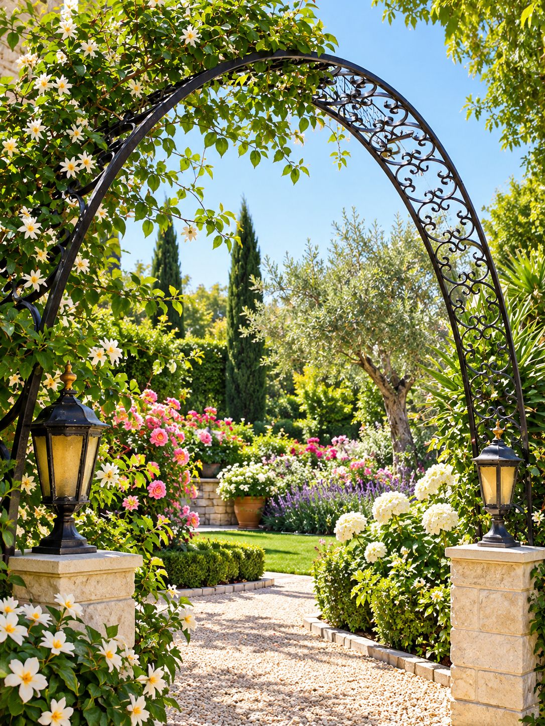 arche de grande taille pour une entrée de propriété arche de grande taille pour une entrée de propriété