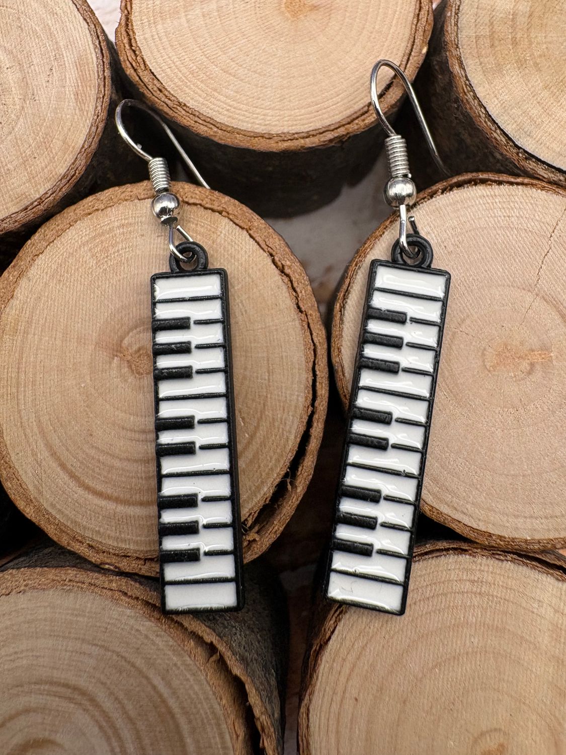 Keyboard Earrings