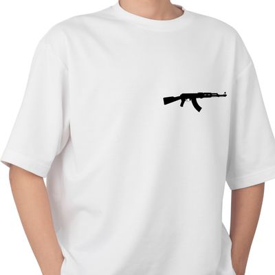 Tricou Gaming AK47 – 100% bumbac | Tricou gamer cu design cool