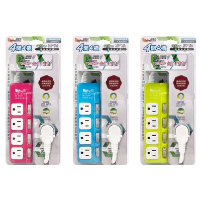 超電王4開4插6尺3P延長線 SNA431-6