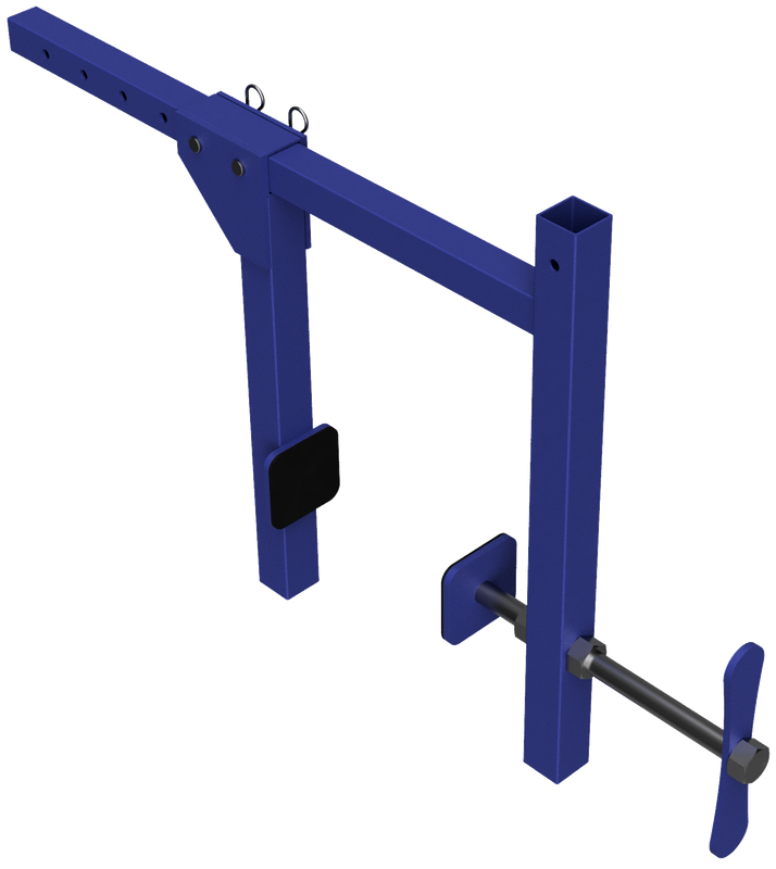 Parapet Guardrail Clamp – Non-Penetrating Guardrail System